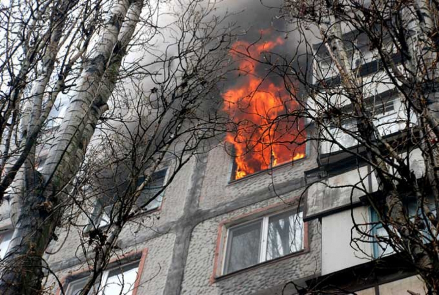 пожар в квартире