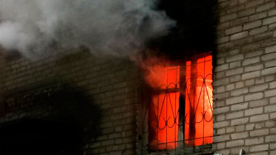 пожар в квартире, фото из открытых источников