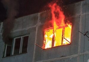 пожар в квартире, фото из открытых источников