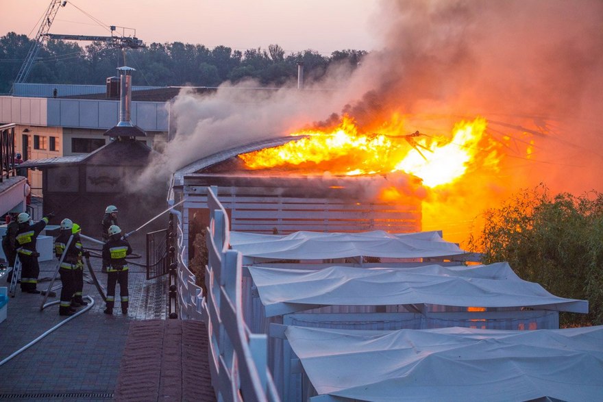 «Сгоревший» аквапарк