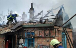 фото ГСЧС, пожар в летней кухне