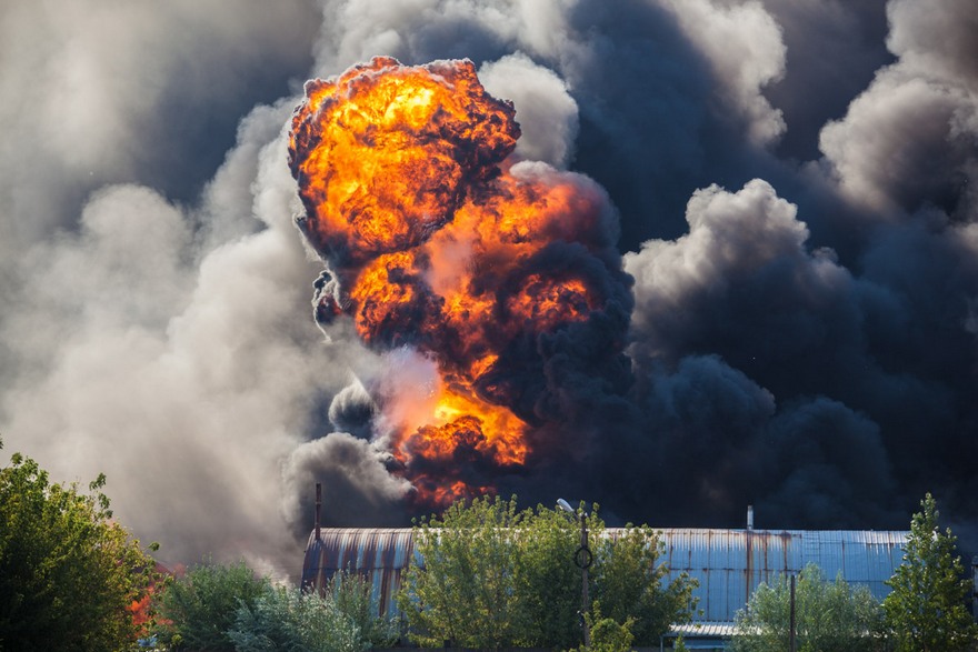 фото https://informator.dp.ua, пожар в Днепре