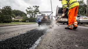 ремонт дороги