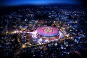 Барселона представила новый Камп Ноу