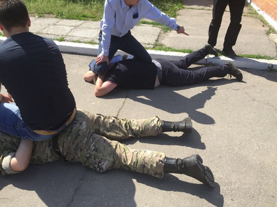 фото СБУ, задержание на взятке