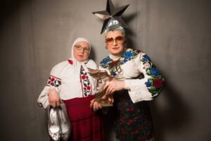 Сердючка с мамой