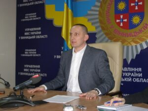Экс-начальник Винницкой полиции Антон Шевцов