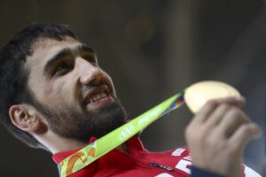 Российский кавказец с понтами отметил золото Олимпиады
