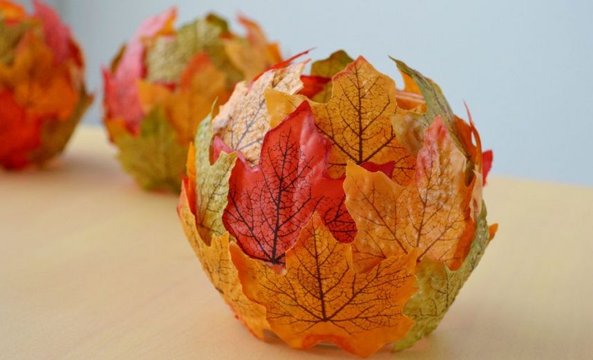 Что можно сделать из листьев