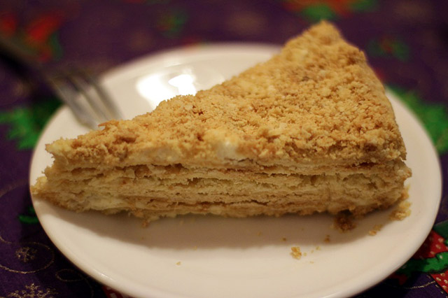 низкокалорийный торт "Наполеон"