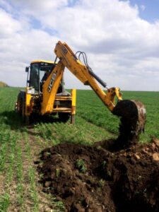 вор на тракторе