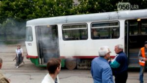 трамвай в Днепре, фото http://dpchas.com.ua