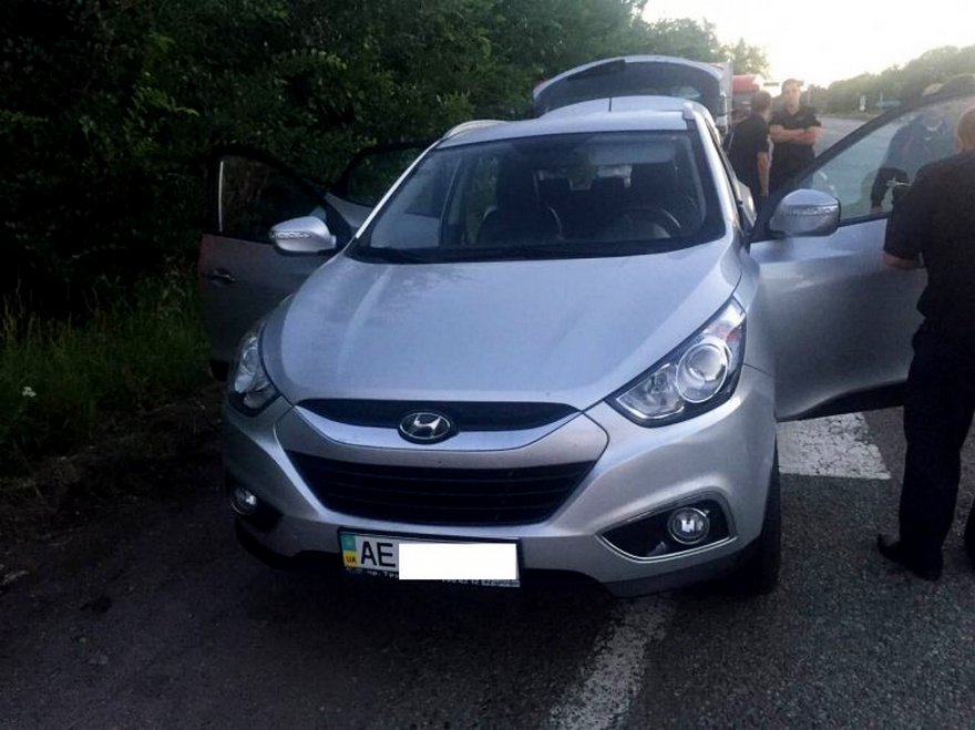 угон автомобиля, фото ГУНП