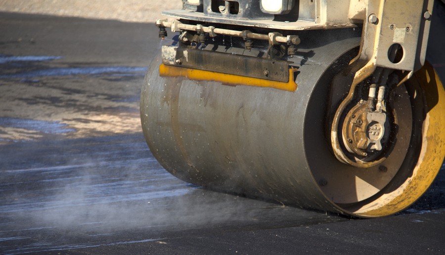 Укладка асфальта