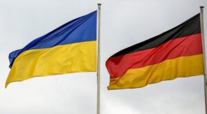 Украина, Германия, флаг