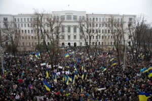 Вече в Днепропетровске 2 марта 2014 года