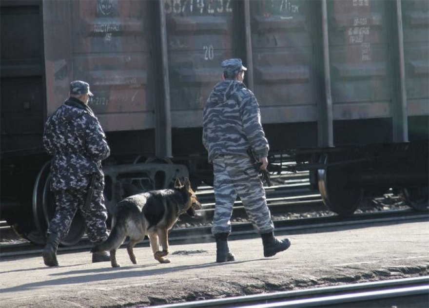ВОХР на железной дороге, фото из открытых источников