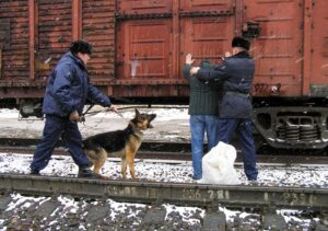 ВОХР на железной дороге, фото из открытых источников
