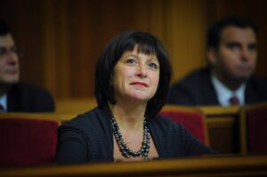 Министр финансов Украины Наталья Яресько