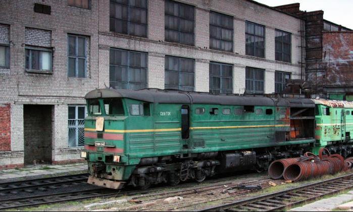 Днепропетровский тепловозоремонтный завод, фото wikimapia.org