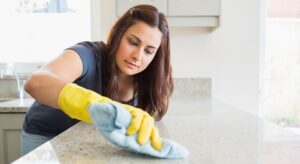 отмыть кухню от жира