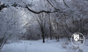 Как выглядит Тоннельная балка в Днепре в морозный зимний день (Фото)