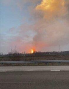 В Полтавской области взорвался газопровод