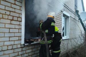 Пожар в частном доме унес жизнь пожилого мужчины (Фото)
