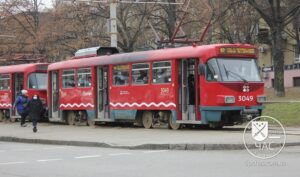 В Днепре из-за непогоды задерживается общественный транспорт