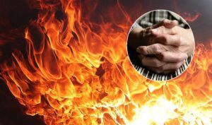 В частном секторе пожар унес жизнь пожилой никопольчанки