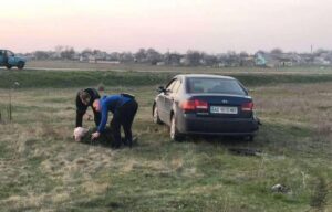 На трассе под Днепром легковушка протаранила маршрутку с пассажирами