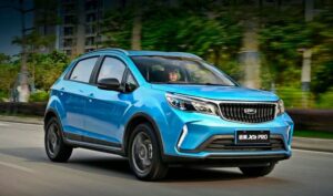 Geely Vision X3 после обновления получил другой интерьер