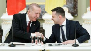 Зеленский прилетел в Турцию встретиться с президентом Эрдоганом