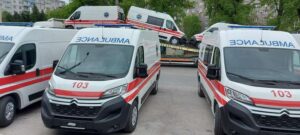 В Днепр прибыли двадцать новеньких “скорых” Ситроен