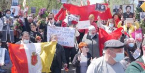 В Одессе на 9 мая кричали “Слава Новороссии!” (видео)