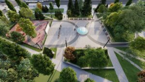 Новый сквер в Днепре: в сети появились фото проекта за 20 млн грн