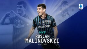 Малиновского назвали лучшим игроком чемпионата Италии в мае