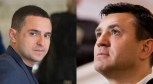 “Слуги народа” Тищенко и Куницкий подрались в столовой Рады (видео)