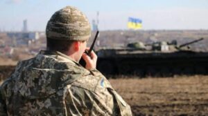 На Донбассе под обстрелом погиб украинский военный