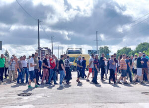 Трасса из Днепра к Голубым озерам будет заблокирована