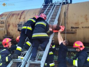 Во Львове девушка хотела сделать селфи на крыше поезда, а получила ожог 70% тела (Фото)