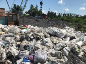 В Кривом Роге подпольный цех загрязнял воздух вредными выбросами