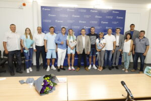 «Спортсмены видят, что работают не зря»: днепровские призеры Олимпийских игр в Токио рассказали о встрече с Борисом Филатовым