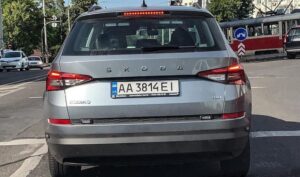 В Украине на дороге замечен первый «фантомный» патруль