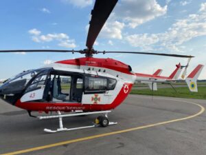 Украинские областные больницы обеспечат вертолетными площадками