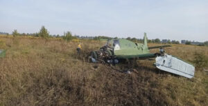 В Житомирской области разбился легкомоторный самолет
