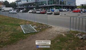 В Днепре возле ТЦ “Славутич” появится пешеходный переход
