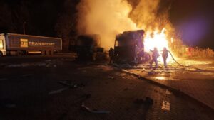 В Харьковской области произошел взрыв на автозаправке (Фото, видео)