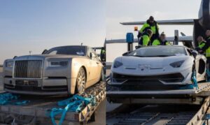 Украинские правоохранители отправили в Германию два элитных автомобиля: подробности (Фото, видео)