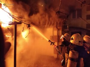 В Киевской области при пожаре погибли двое людей (Фото)